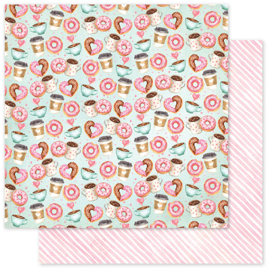 Paper Rose Perfect Pairs E 12x12 Paper