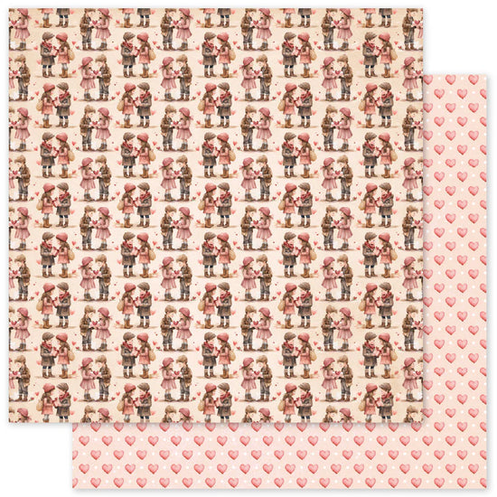 Paper Rose Heartwood House Basics E 12x12 Paper