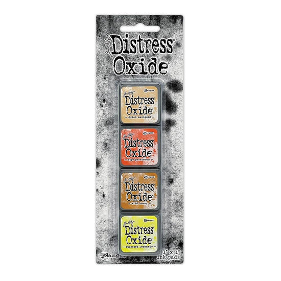 Tim Holtz Distress Mini Oxide Ink Pads 4/Pkg Kit 