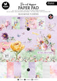 Studio Light Die-Cut Paper Pad Flowers Essentials 28 Sheets