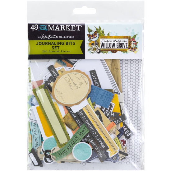 49 And Market Curiosities In Willow Grove Ephemera Set Journaling Bits