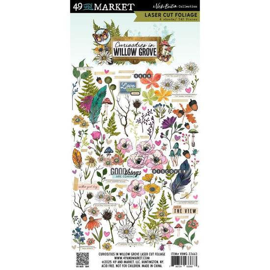 49 And Market Laser Cut Outs Foliage, Curiosities In Willow Grove