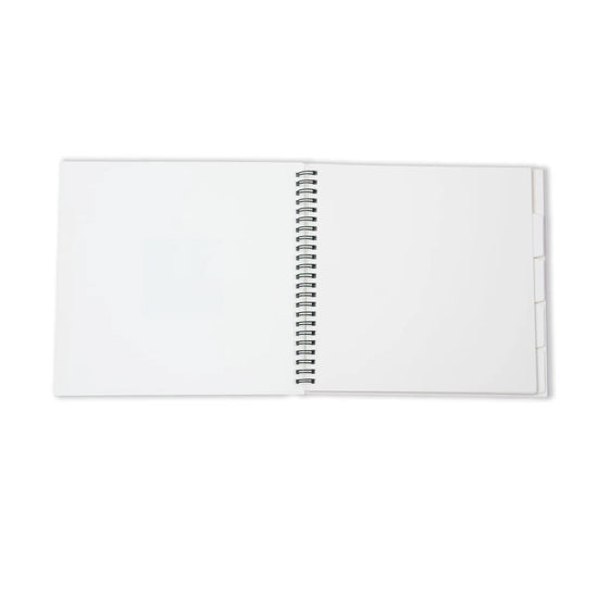 Studio Light Spiral Passe-Partout Journal 8x8 inch, Beige Essentials 1 Piece