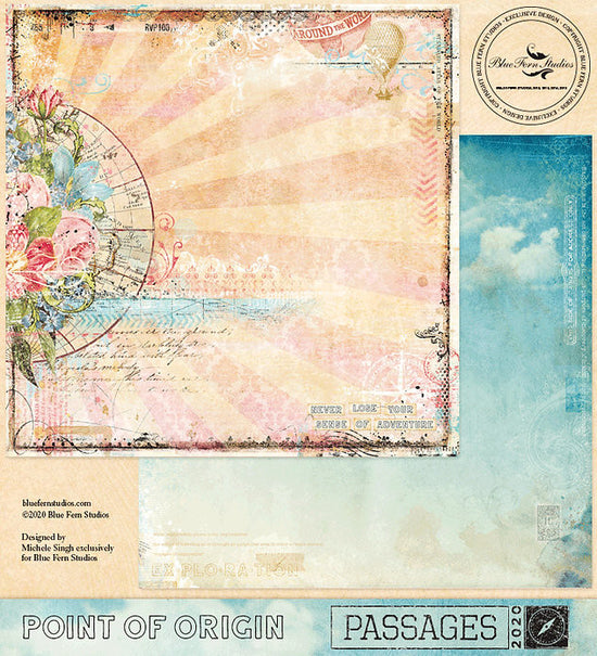 Blue Fern Studios Passages: Point of Origin 12”x12”