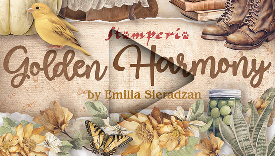 Stamperia Golden Harmony Bundle Colección Completa (23 productos)