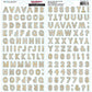 49 And Market Cardstock Stickers Paper Trails Alphabet