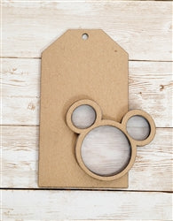 Clear Scraps Shaker Tag Mouse