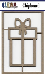 Clear Scraps Present Chipboard Embellishments