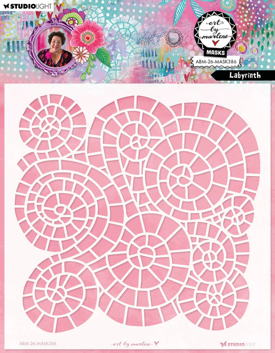 Art by Marlene Mask Labyrinth Art by Marlene 1 Piece