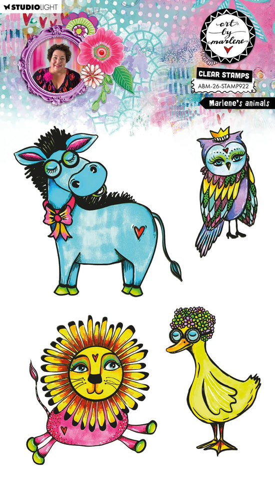 Art by Marlene Clear Stamp Marlene&