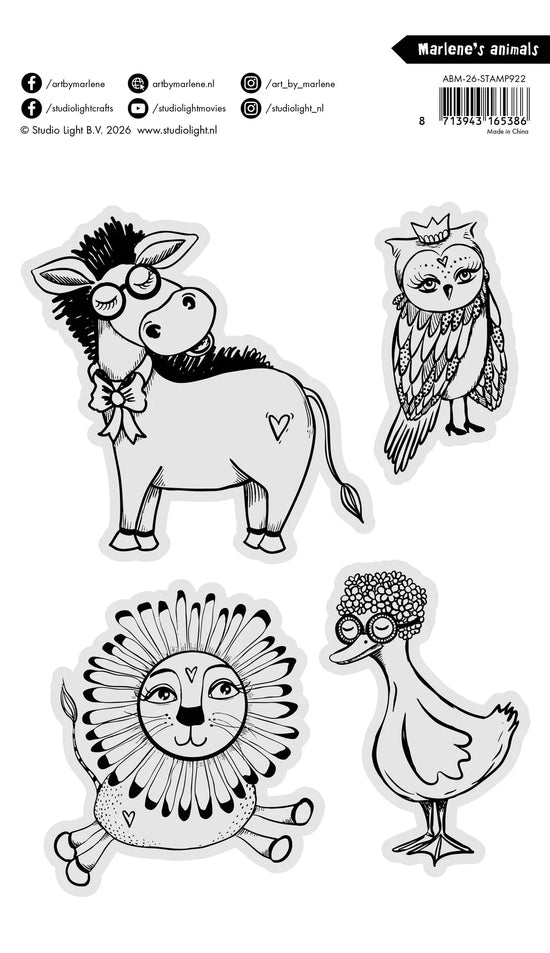 Art by Marlene Clear Stamp Marlene&