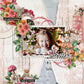 Uniquely Creative DRESSED IN DAYDREAMS RIPPED & STITCHED PHOTOPOLYMER STAMP