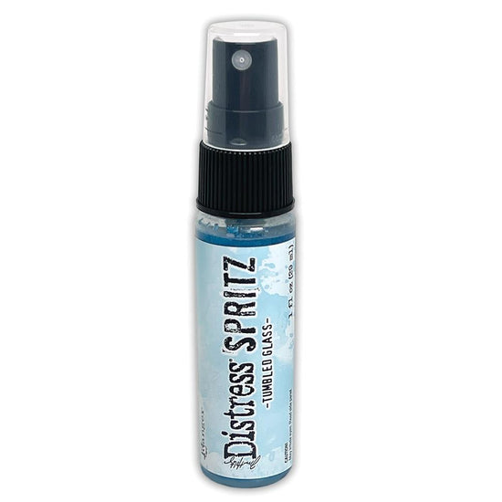 Tim Holtz Distress Spritz 1oz Bottle Tumbled Glass