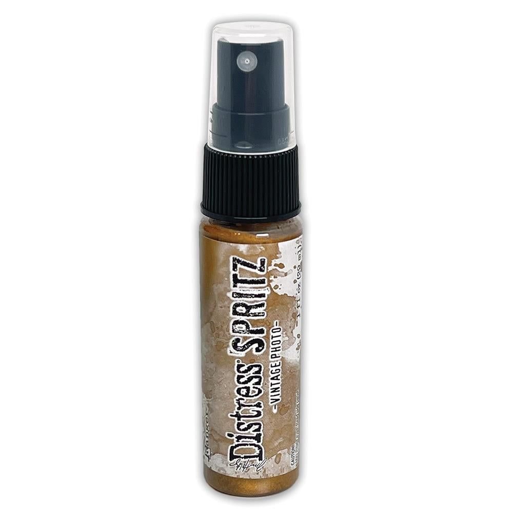 Tim Holtz Distress Spritz 1oz Bottle Vintage Photo Imaginic Scrapbook
