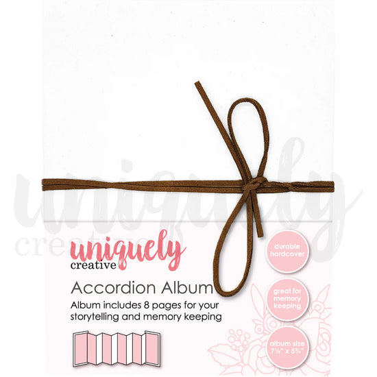 Uniquely Creative ACCORDION ALBUM - WHITE