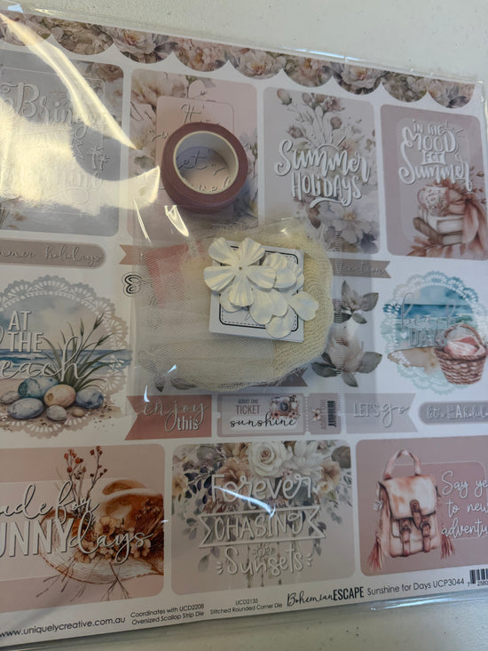 Kit mini album Bohemian Escape