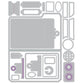 Sizzix Thinlits Die Set 24/Pkg by Tim Holtz Vault Noteworthy