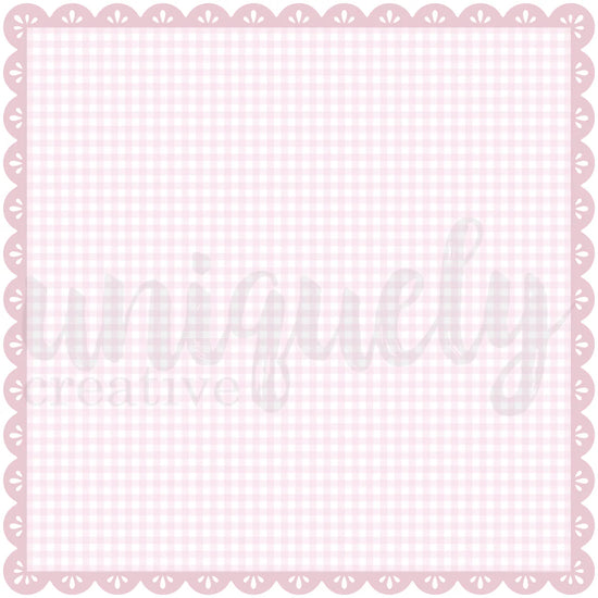Uniquely Creative WHISPERS OF WISDOM GINGHAM SQUARE DECORATIVE BASE LAYER