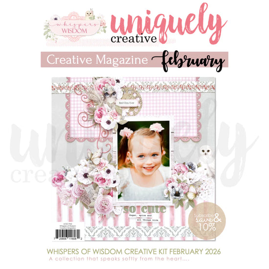 Uniquely Creative FEBRUARY 2026 - WHISPERS OF WISDOM MAGAZINE