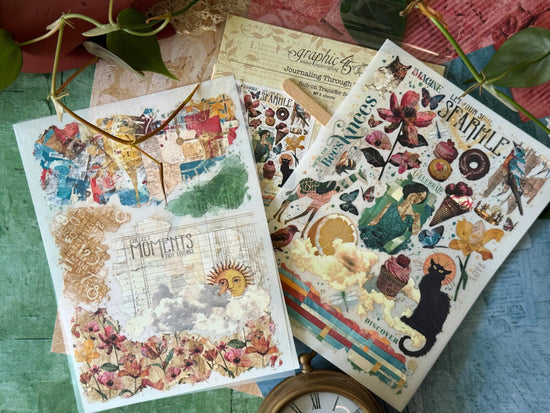 Graphic 45 Journaling Through Time Rub-on Transfers