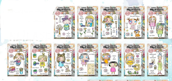 AALL and Create Dolls Bundle (12 dolls stamp)