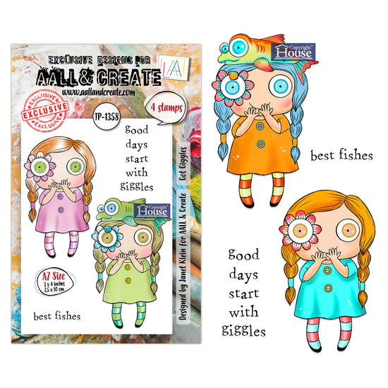 AALL and Create - A7 Stamp Sets - Got Giggles