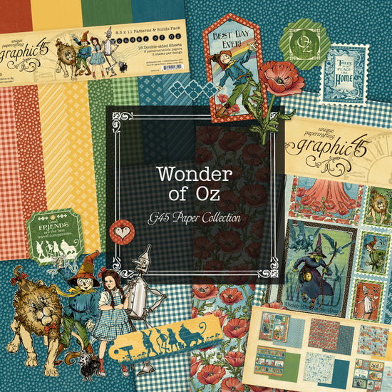 Graphic 45 Wonder of Oz Bundle (7 productos)