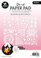 Studio Light Die-Cut Paper Pad Bloom & Butterfly Essentials 20 Sheets