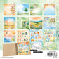 Studio Light Designer Paper Pad Paper & Elements - Summer Meadow Essentials 36 Sheets