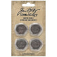 Idea-Ology Metal Quote Seals 4/Pkg