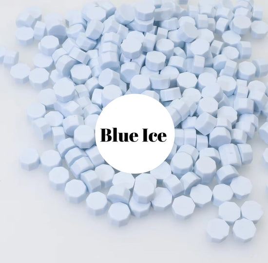 Seal Wax Beads Blue Ice
