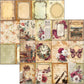 Ciao Bella Book Lovers Paper Pad 12"x12" 12/Pkg