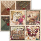 Ciao Bella Book Lovers Patterns Pad 12"x12" 8/Pkg