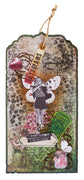 Studio Light Cutting Dies Big Labels Grunge Collection 100x200x1mm 6 Pieces