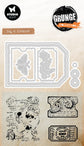 Studio Light Stamp & Cutting Dies Tag & Tickets Grunge Collection 93x136x1mm 11 Pieces