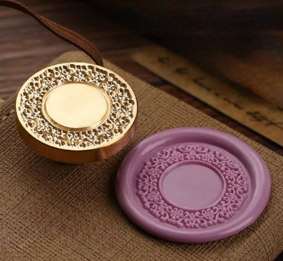 Wax Seal Stamp Doily Frame (Head Only)