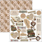 Ciao Bella Book Lovers Fussy Cut Pad 6"x6" 24/Pkg