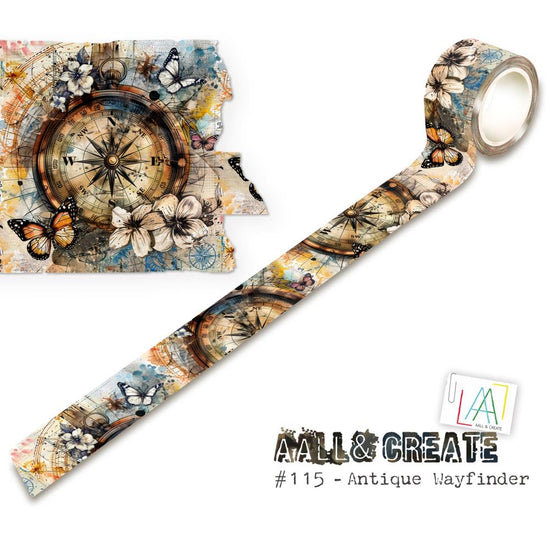 AALL And Create Washi Tape Antique Wayfinder