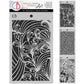 Ciao Bella Book Lovers Stencil Mix 5"X8"– Triple Layer Set (3 Unique Designs)