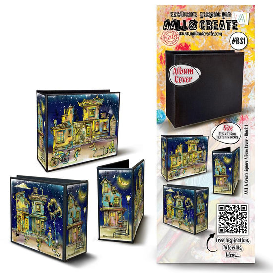 AALL And Create Square Album Cover Black