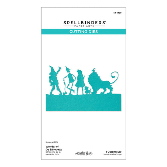 Spellbinders WONDER OF OZ SILHOUETTE ETCHED DIES FROM THE WONDER OF OZ COLLECTION BY GRAPHIC 45