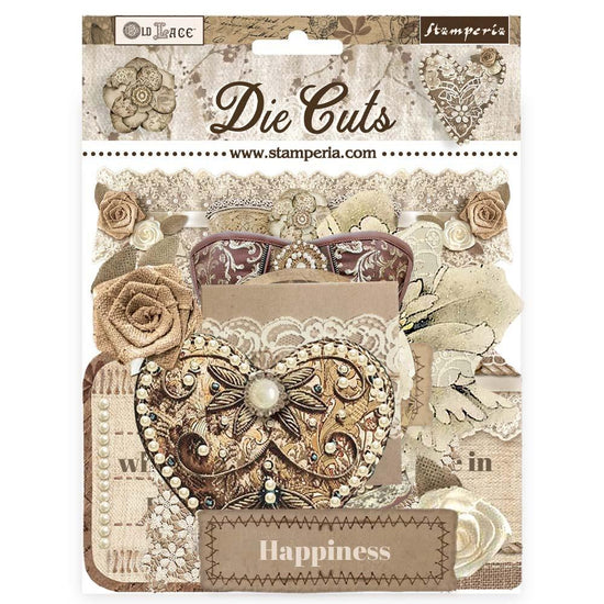 Stamperia Die-Cuts Old Lace