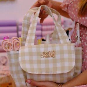 Johanna Rivero Bolsa Organizadora Crema