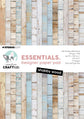 Studio Light Design Paper Pad Shabby Wood Essentials 24 Sheets