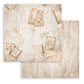 Stamperia Scrapbooking Pad 8"x8" 10/Pkg Quiet Days