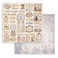 Stamperia Scrapbooking Pad 8"x8" 10/Pkg Quiet Days
