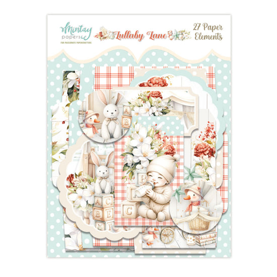 PAPER ELEMENTS - LULLABY LANE, 27 PCS