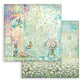 Stamperia Scrapbooking Double-Sided Paper Pad 12"x12" 10/Pkg Daisy Art