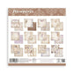 Stamperia Scrapbooking Pad 8"x8" 10/Pkg Quiet Days