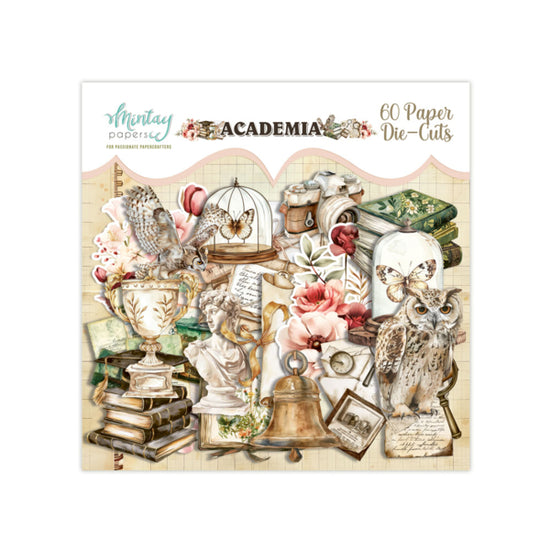 PAPER DIE-CUTS - ACADEMIA, 60 PCS